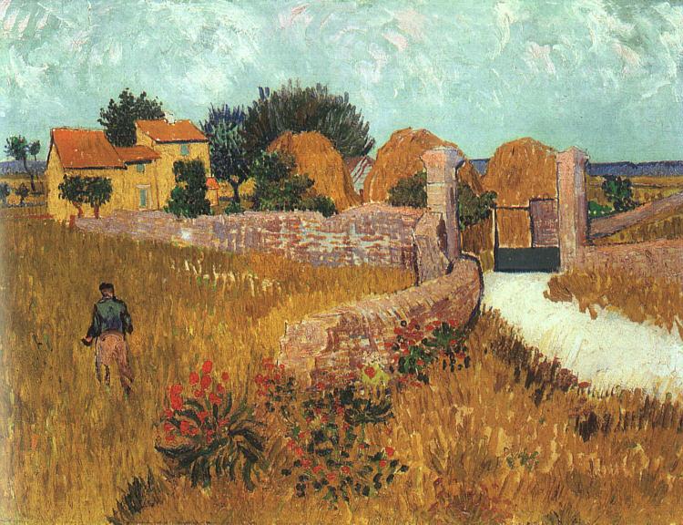 Vincent Van Gogh Farmhouse in Provence Germany oil painting art